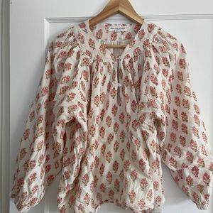 Emerson Frye - India Collection Floral Blouse, M